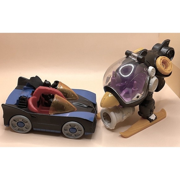 Fisher-Price Imaginext Batman & Penguin Vehicle Set with Figures - Picture 2 of 4